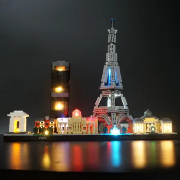 

Kyglaring Led Light Up Kit for 21044 Architecture Paris Building Blocks ( only light included)