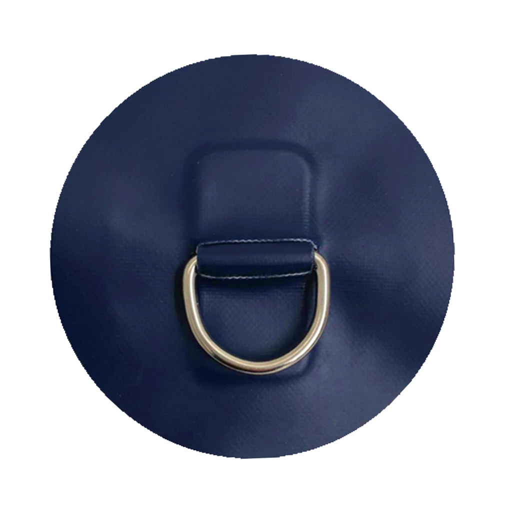 Stand Up Paddleboard SUP Bungee Deck Rigging Kit, 5mm x 5m Elastic Shock Cord 4 Pcs Stainless Steel D Ring Patch