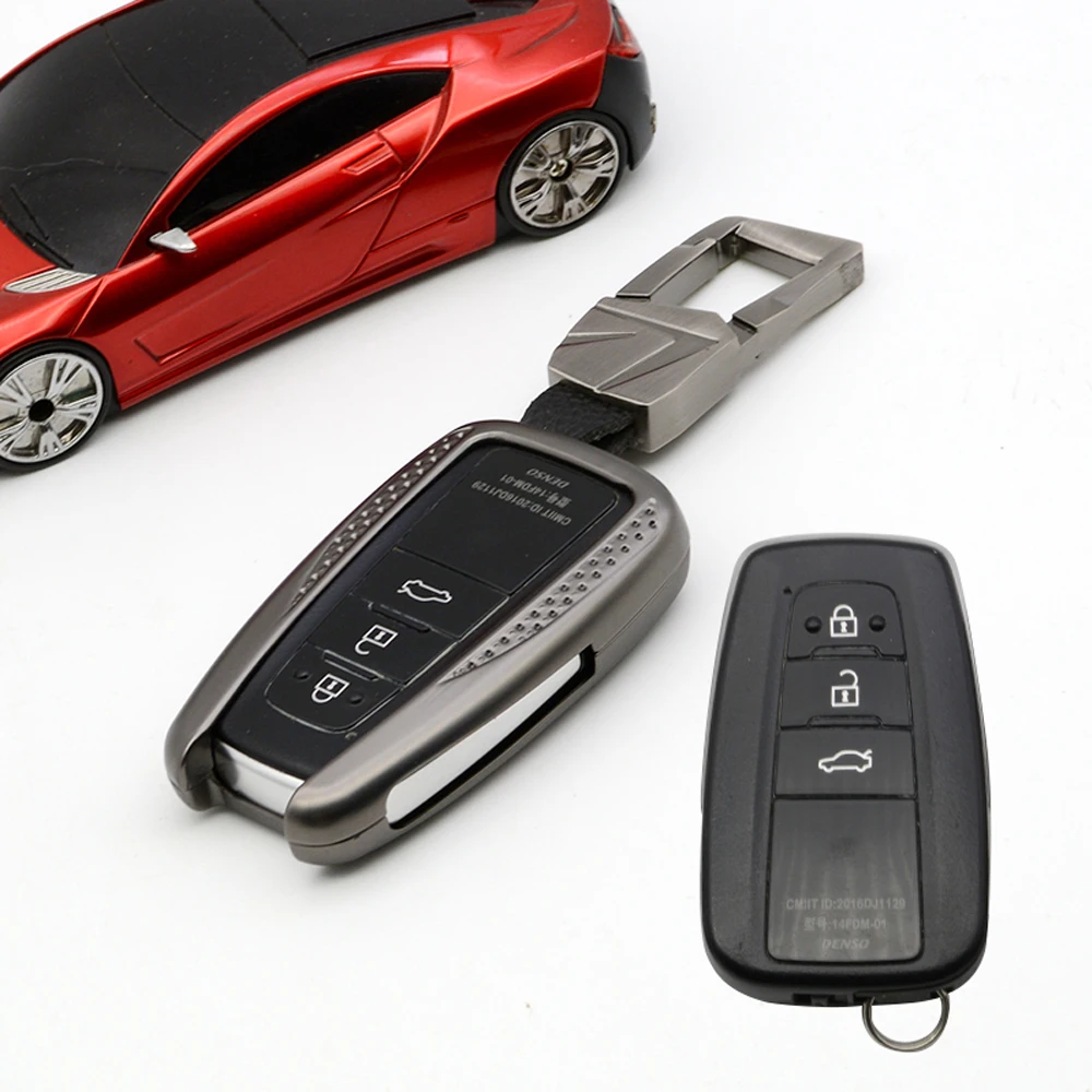 Для 17-up Toyota Camry C-HR Prius PrimeRemote брелок в виде ракушки чехол автомобильный держатель крышка смарт-протектор кирсит покрытие