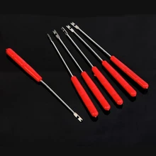 1 шт. портативные безопасные рыболовные снасти Рыба крюк деташер инструмент для удаления экстрактор ручка устройство для развязывания рыбы инструмент