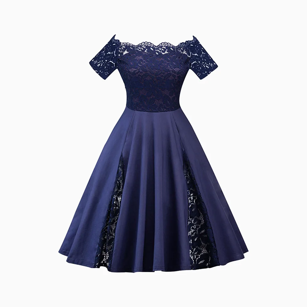lace swing dresses