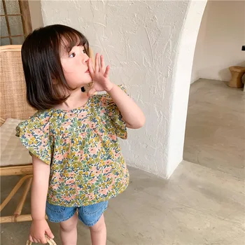 

2020 New Stylish Baby Girls Boys Printed T-Shirt Summer Fashion Kids Top Tees 1-7 Years