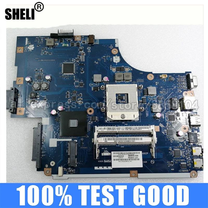 Материнская плата для ноутбука Acer Aspire 5741 5741G материнская MBWJU02001 NEW70 LA-5892P HM55