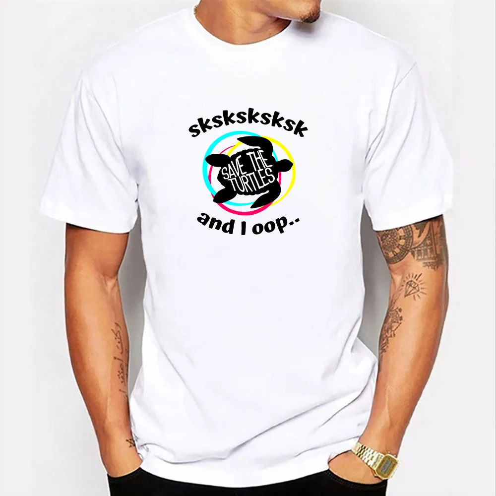 

2020 New Mens Tshirt Funny T-shirt Men O-neck Short Sleeve Leisure Casual Tees Outdoor Sports Style Top Cute Print Mens Shirts