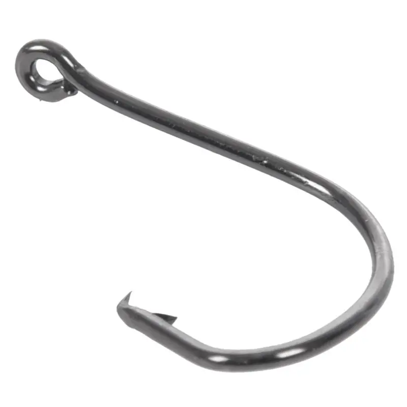 50 x Chemically Sharpened Octopus Circle Fishing Hooks Fishing Tackle black