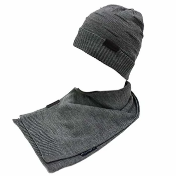 

GIANMARCO VENTURI Set sciarpa e cappello uomo 100% acrilico in box 71774 grigio