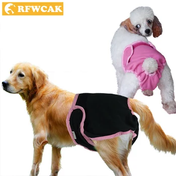 

Pet Physiological Pants For Female Small Dog Puppy Washable Durable Doggie Diapers Underwear Sanitary Short Diaper Pet Underwear