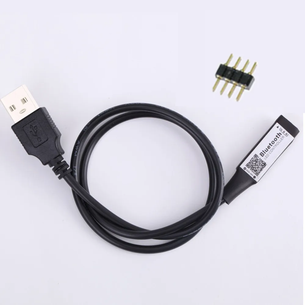 5 В USB светодиодный RGB Wifi контроллер 4pin Bluebooth питание для ТВ задний светильник