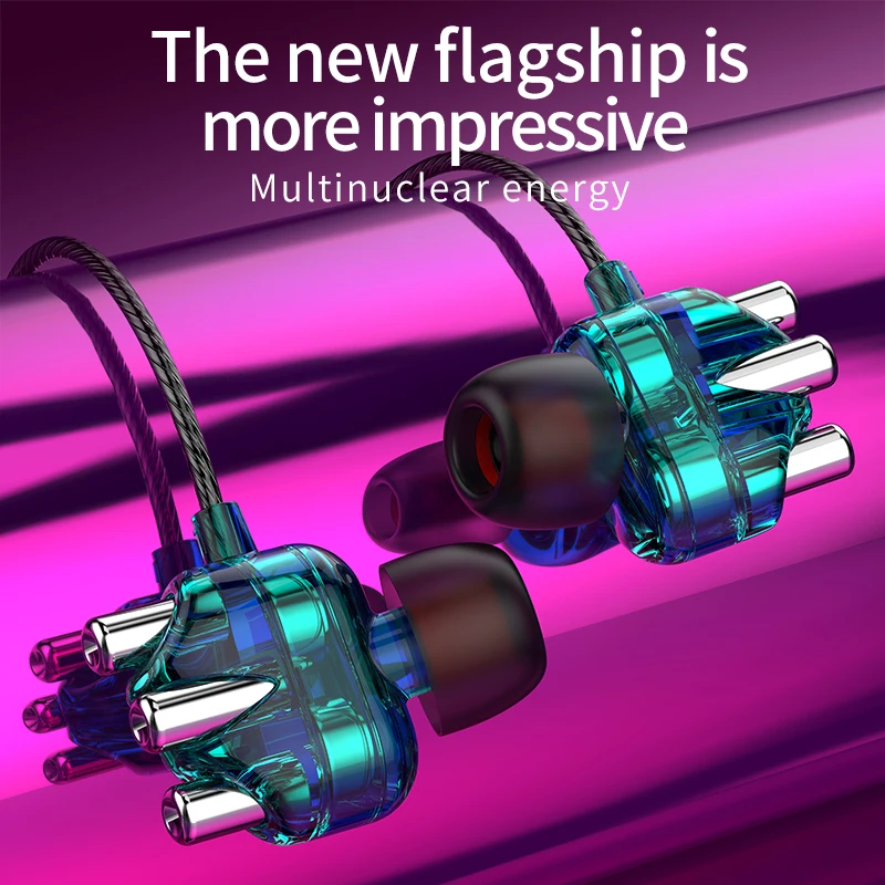 Проводные наушники в ухо спортивные музыкальные подходят для