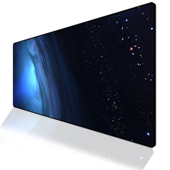 

900*400*3mm Rectangle Galaxy Computer Locking Edge Keyboard Mouse Pad Non-Slip Nature Rubber Game Gamer Gaming Mousepad Desk Mat