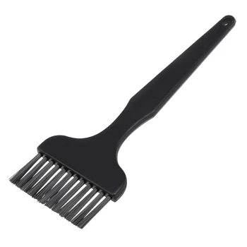 

uxcell Plastic Handle ESD Anti Static Conductive Brush 12 Holes Black for Machine Razor Fish Tank Cellphone and Computers