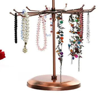 

Medium Duty 2-Tier Counter Top Spinner Display Stand Bracelet Necklace Jewelry