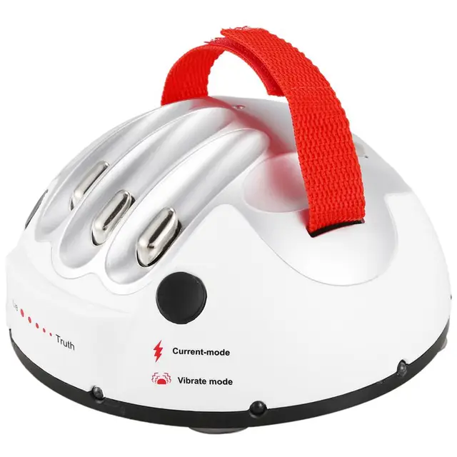 Polygraph Test Tricky Lie Detector Shocking Liar Funny Adjustable Adult Micro-Truth Party Game Consoles Gifts Toy 4