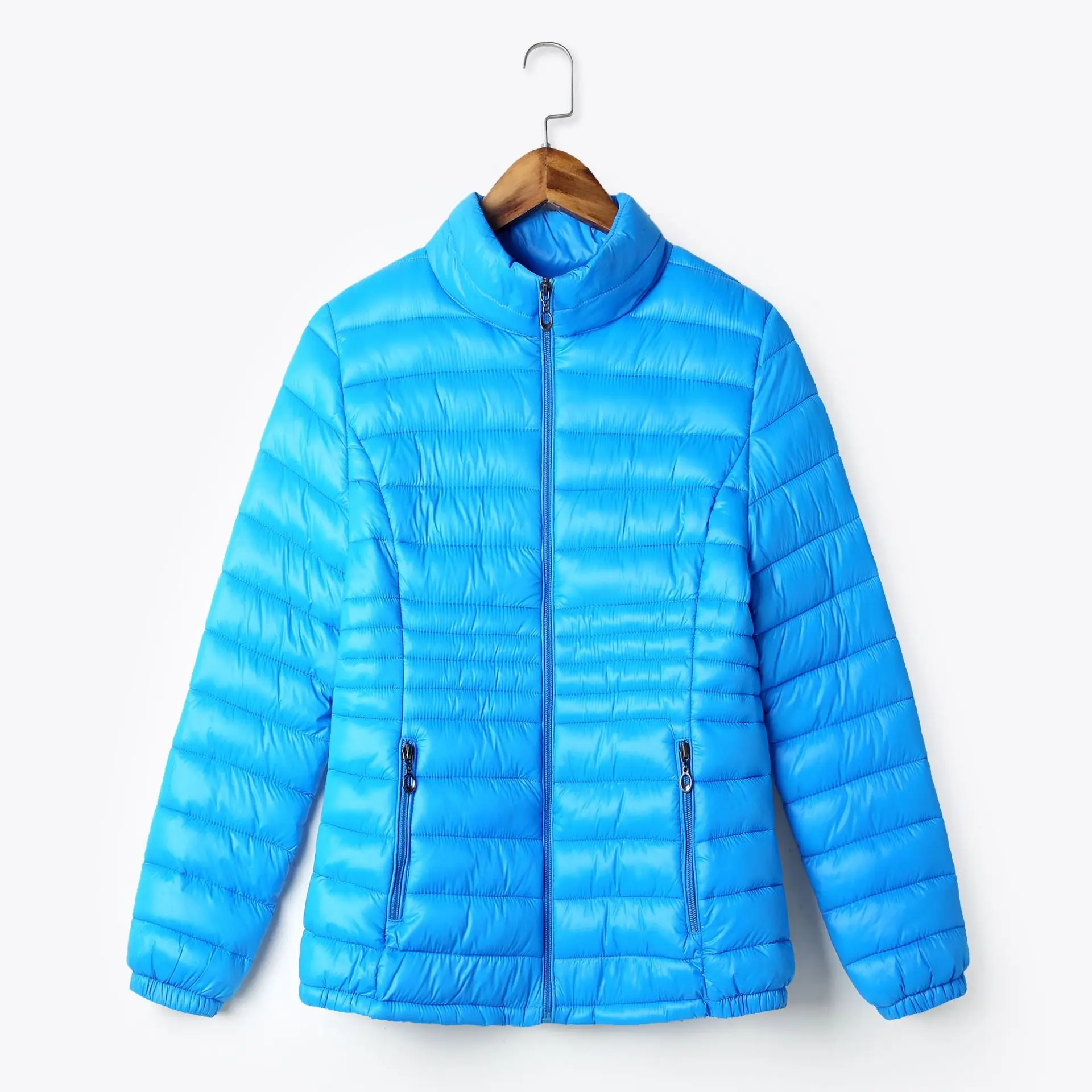 

Winter Middle-aged Women Dress Thin down Feather Cotton-padded Clothes Middle-aged Women's Short Cotton Coat Tops Elderly WOMEN'