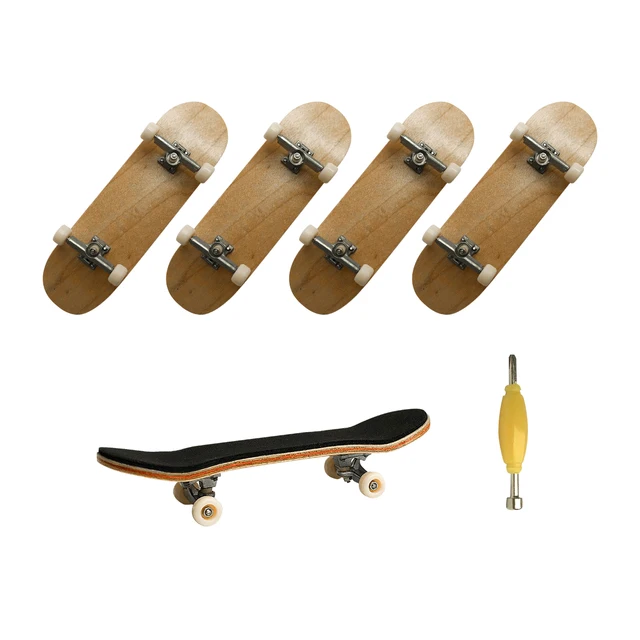 Professional Fingerboard & Trucks Bearing Wheels Nuts Screws Driver for 96mm Fingers Skateboard Wooden Deck Accessories Toy Gift 3