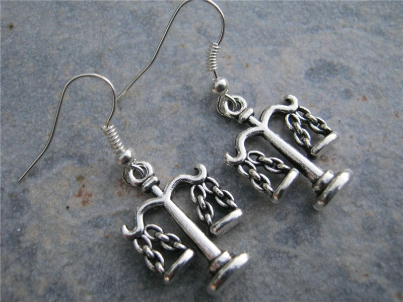 

10 Pairs / Set Law Scales Earrings, Lawyer Earrings, Judge Earrings, Court Reporter Earrings, Prosecuter Defender Earrings