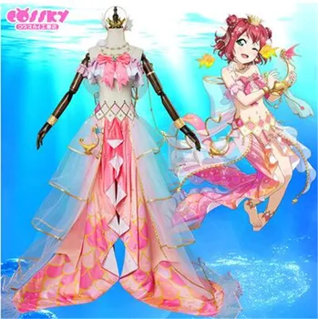 

2019 Anime lovelive Aqours Ruby Kurosawa Ocean Awakening Sexy Dress for women A