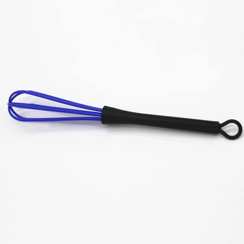 BL Пластиковые ручные венчики для яиц, ручной миксер для яиц, для приготовления пенообразователя, венчик, складной блендер для приготовления крема, кухонные гаджеты - Цвет: BL