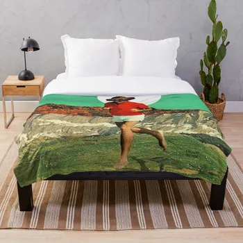 

Sheeprunner Blanket Wool Flannel Plush Blanket Bedspread For office Sherpa Blanket Couch Quilt Cover Travel