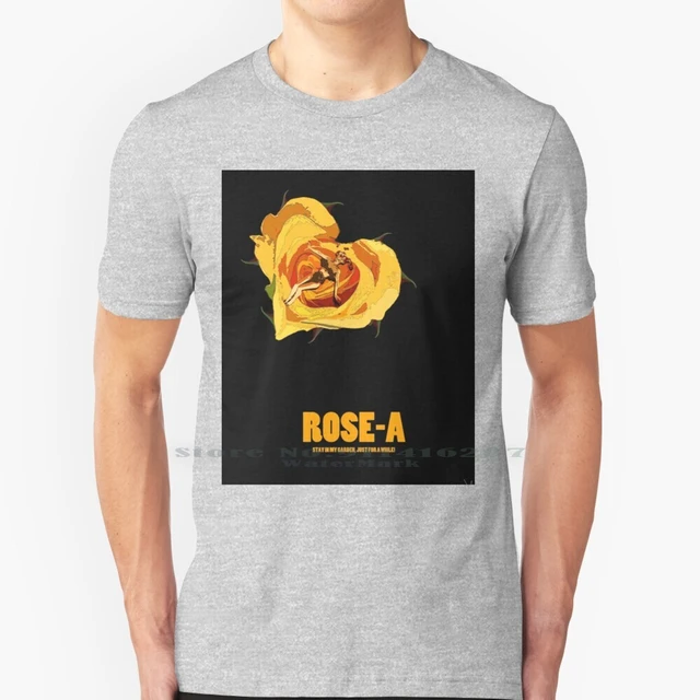 Rose - A T Shirt 100% Pure Kashmir Rose A Travelogue Kasper Eistrup American Beauty Denmark Dansk - T-shirts -