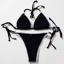 Cheap Mid Waist Solid Wire Free Sexy Bathing Suits Cute Swimsuits off Shoulder Push up Bra Bikinis Women 2020 New Cheap Mid Waist Solid Wire Free Sexy Bathing Suits Cute Swimsuits off Shoulder Push up Bra Bikinis Women 2020 New