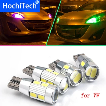 

1pc safe No error T10 light W5W high brightness LED Canbus For VW Volkswagen Jetta Lavida Polo Bora Vistar Caddy Santana Passat