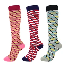 36 цветов, мужские и женские компрессионные носки, гольфы, дышащие, для велоспорта, велосипеда, велоспорта, спортивные носки для бега, спорта