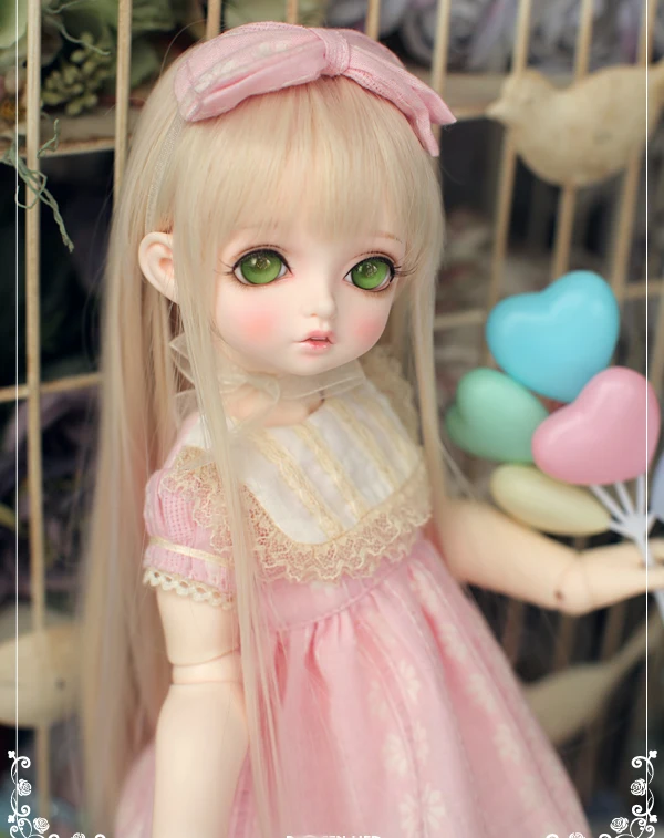 

1/4 scale nude BJD doll Cute girl Giant baby BJD/SD Resin figure doll Model Toy gift.Not included Clothes,shoes,wig A0384bambi