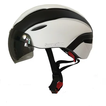 

Adults Mtb Road Mountain bike helmet cycling lens sunglass Screen visor Bicycle Gear casco ciclismo capacete da bicicleta route