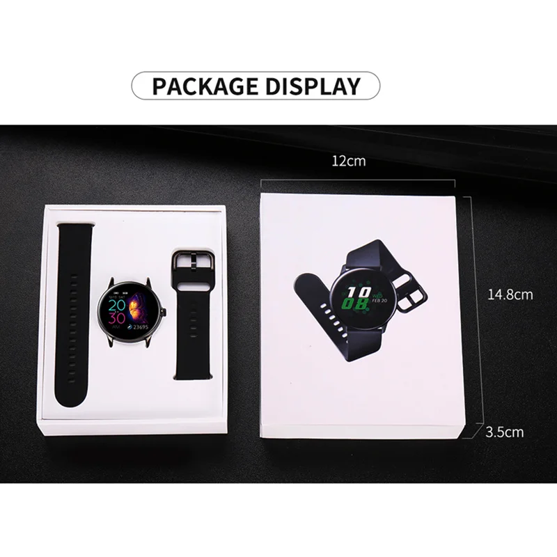 2019 Smartwatch IP68 Waterproof Wearable Device Intelligent Fitness Tracker Sports Smart Watch Men Women Kids For Android IOS