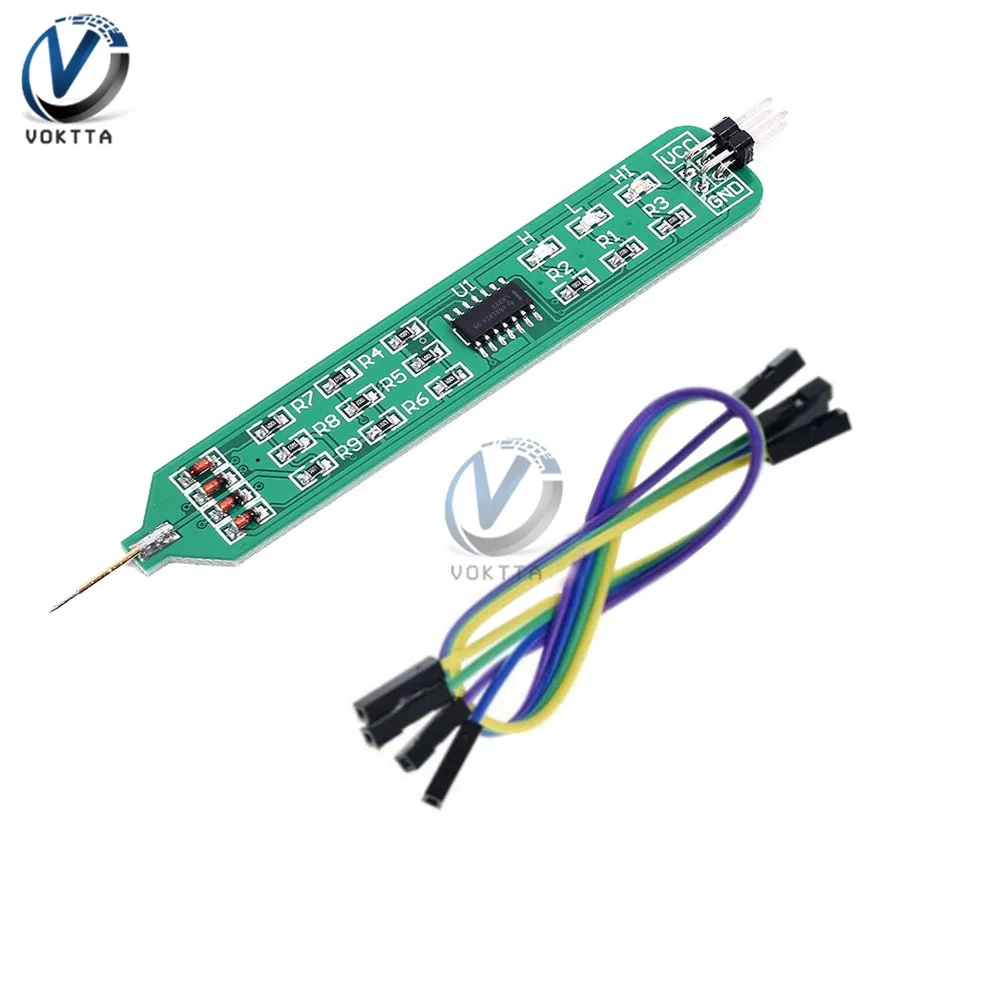 5V 3.3V Logic Tester Pen Level Tester Digital Circuit Debugger Pulser Analyzer 