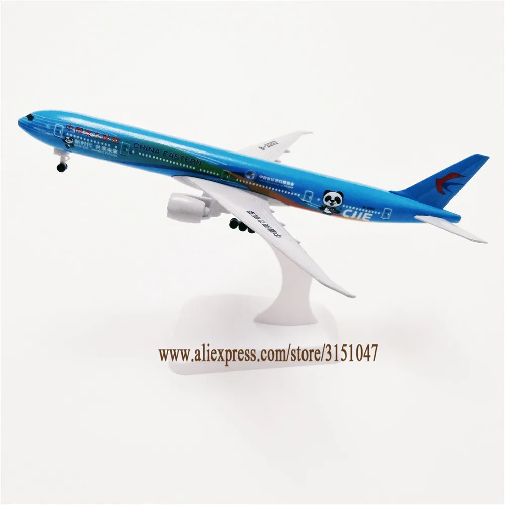 Модель самолета из металлического сплава 18 см авиакомпании China East Airlines модель