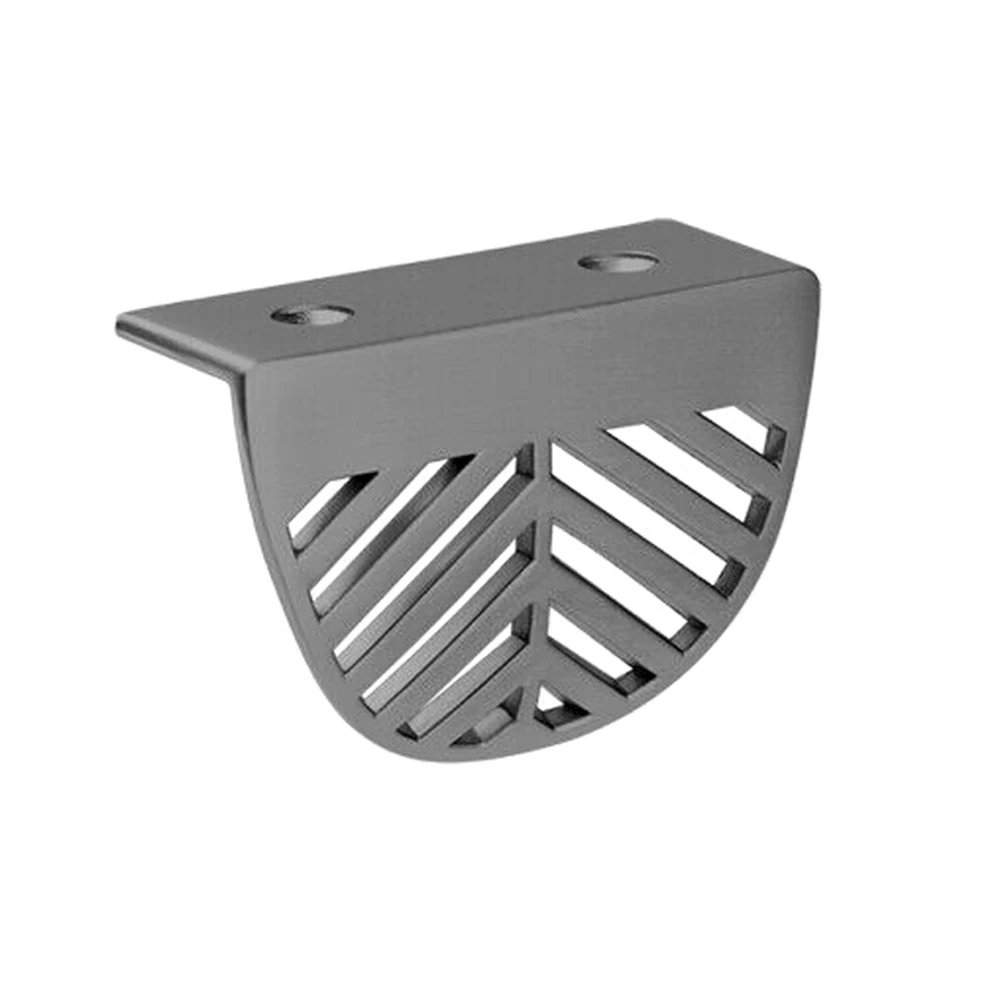 gray 32mm Новая мебель в форме листа ручка ящика Ручка Шкаф Тянет современный для шкафа дома SF66 - Цвет: gray 32mm