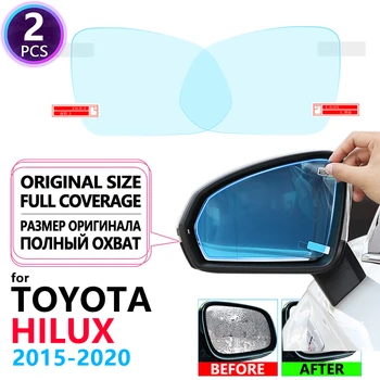 

Full Cover Anti Fog Rainproof Film Rearview Mirror for Toyota Hilux SR5 Hilux REVO VIGO AN120 AN130 2015~2020 Car Accessories