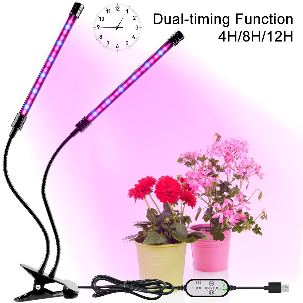 LED Grow Light 5V USB Cultivo Indoor LED Full Spectrum Phyto Lamp LED Phyto-Lamp For Greenhouse Vegetable Flower Plant Tent Box