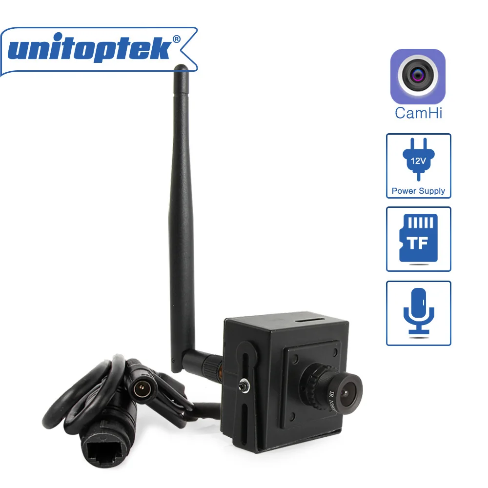 Мини камера безопасности HD 2MP Беспроводная IP Wifi CCTV сетевая микрофон SD карта