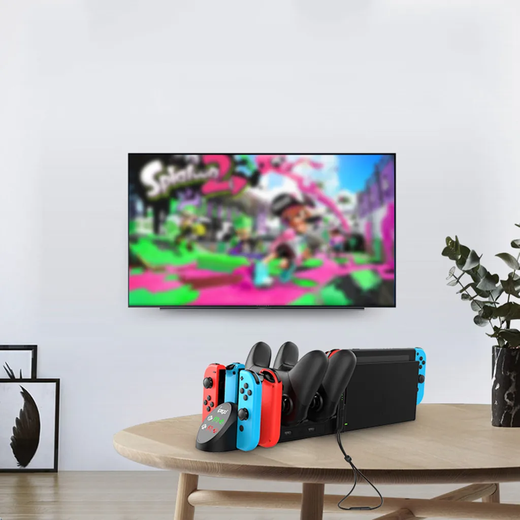  ipega PG-9187 6 In 1 Multi Gram Charger Stand Charging Dock For Nintend Switch Joy con Pro Controll