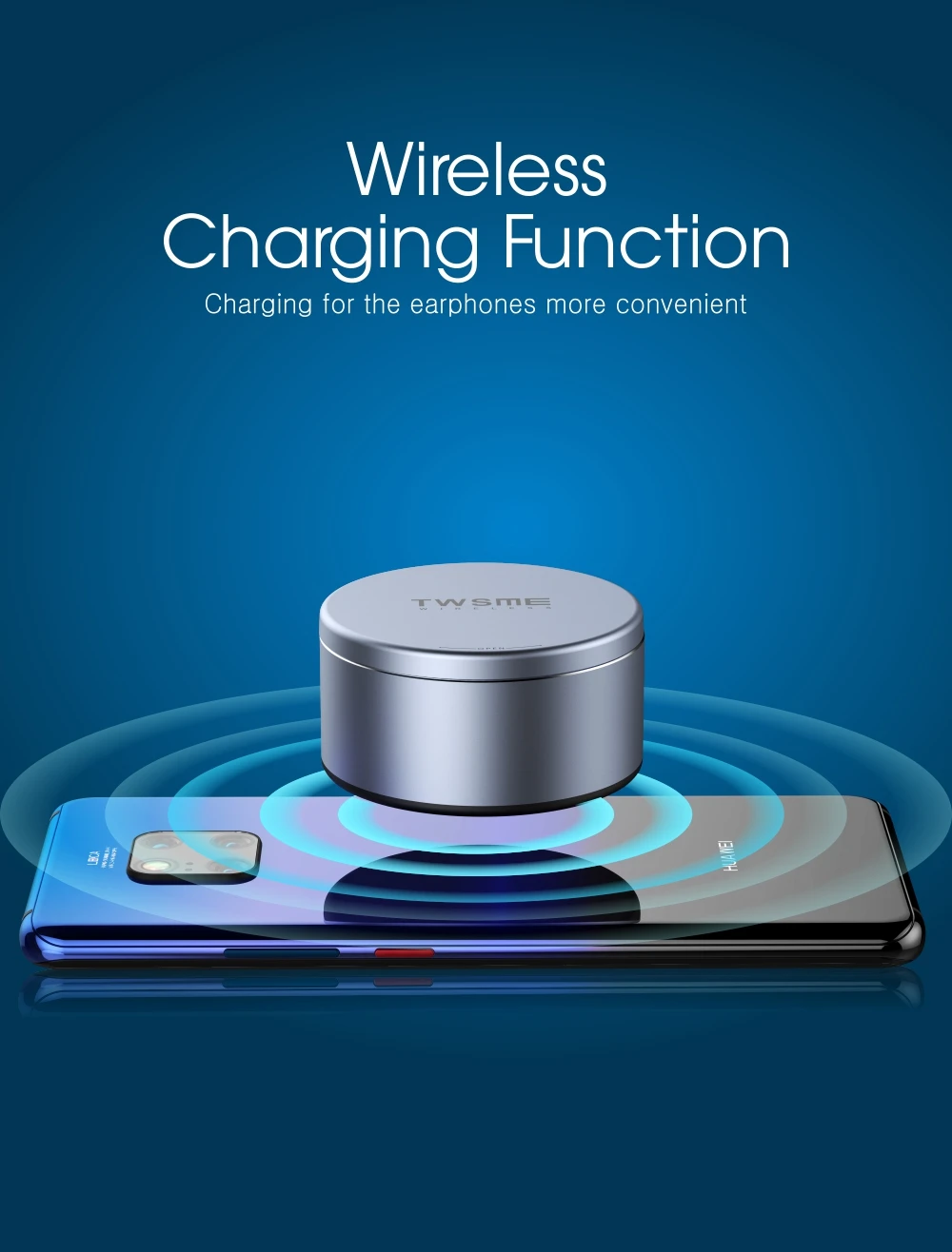 Votoon TWS настоящие беспроводные наушники Bluetooth V5.0 наушники спортивная Гарнитура наушники Ai управление Беспроводная зарядка наушники