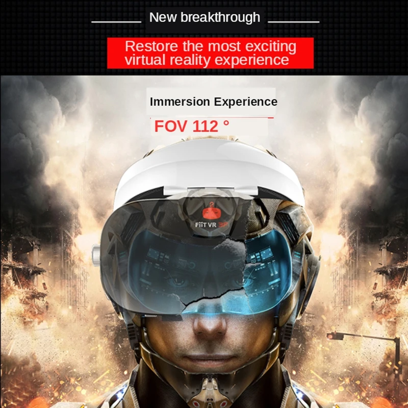 vr очки для смартфонов шлем пк Телевизоры FIIT AR X Умные более 3D Очки виртуальной