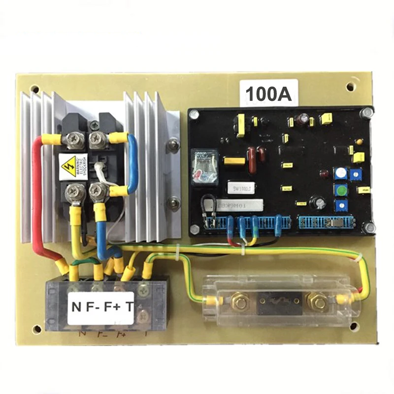AVR 100A автоматический регулятор напряжения генератор регулятор напряжения переменного тока стабилизатор GAVR