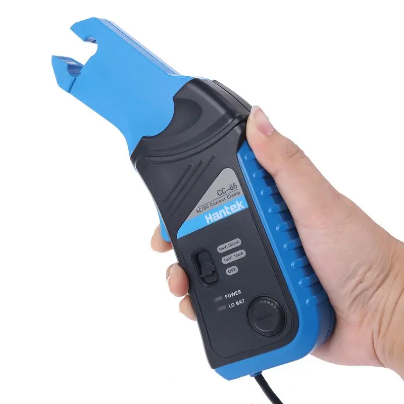 CC-65 DC/AC токовые клещи Тестер универсальный амперметр 65A/20 кГц тестирование тока для автомобиля