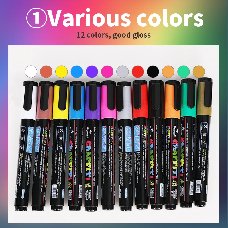 Vivid Pop! Water Based Paint Markers