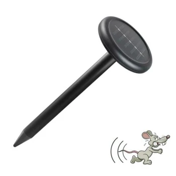 

2Pcs Outdoor Garden Solar Mole Repellent Ultrasonic Snake Mouse Mice Repeller Tools Parts Accessories