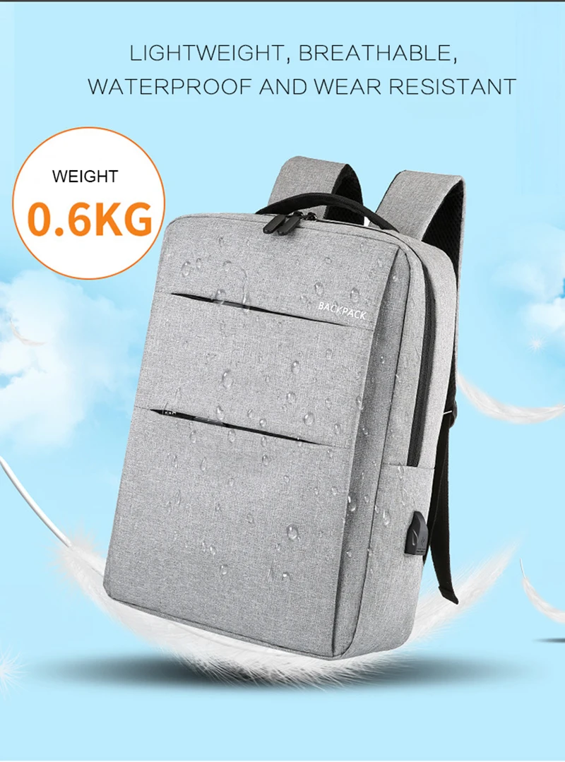 Shellnail usb зарядка Рюкзак для ноутбука 15,6 Путешествия многофункциональный рюкзак анти водонепроницаемый Mochila школьная сумка для мужчин рюкзак