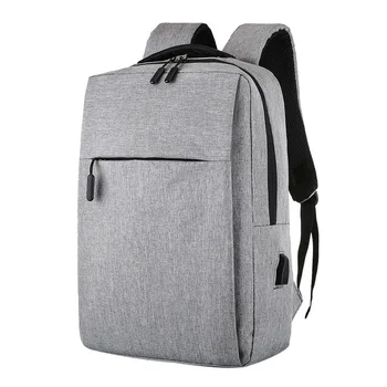 

Men Waterproof Oxford Laptop Backpacks Anti Theft Look Water Resistant With USB Charging Port Bagpack Notebook Travel Backpack