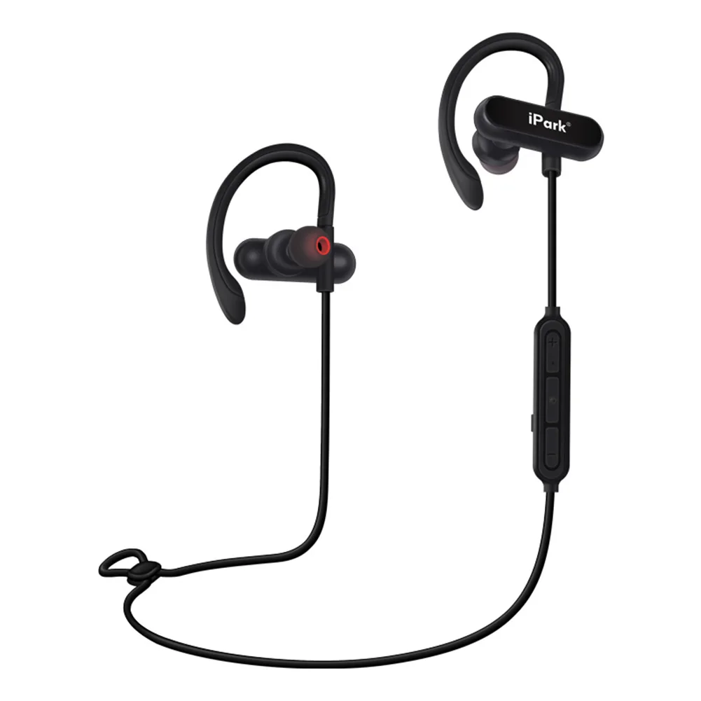 Bluetooth 5,0 IPx4 водонепроницаемый Интеллектуальный шумоподавитель 12h Магнитный всасывающий Тип уха с регулируемой пряжкой Спортивный Bluetooth