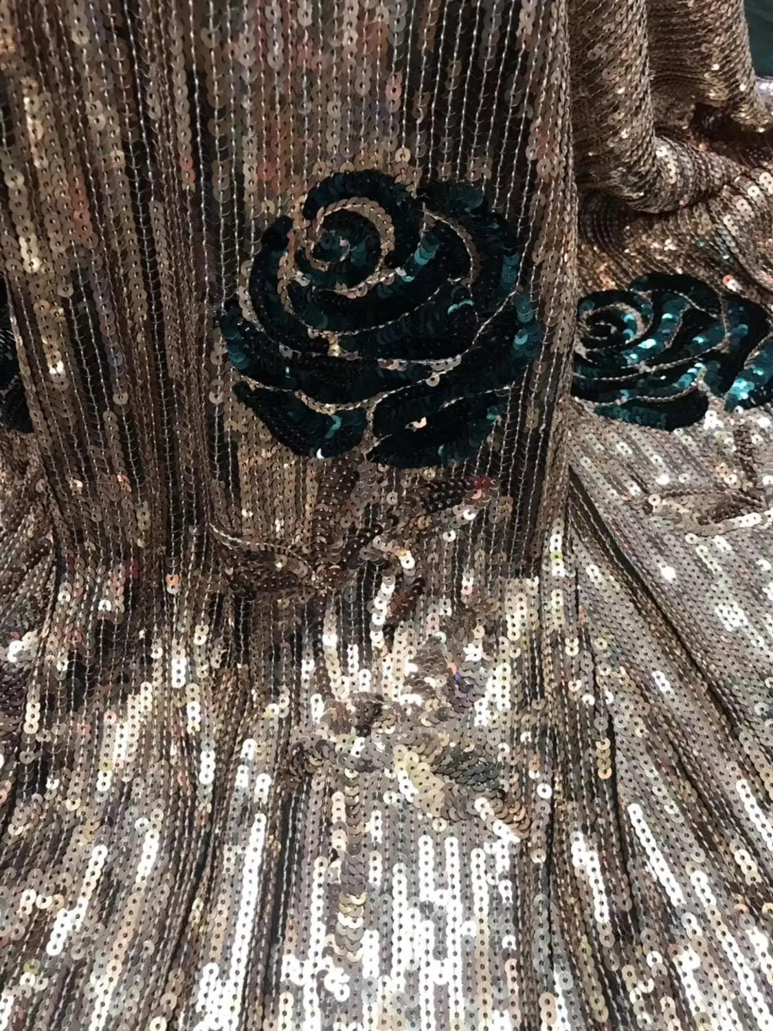 Высокое качество Африканский двойной с блестками французская тюль кружева ткани вышивка кисточкой Материалы 5 ярдов для вечерние свадебные леди платье