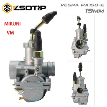 

ZSDTRP Mikuni VM VM16 19mm Motorcycle Carburetor Carb For Vespa PX150 PX 150 E Motor Fit 100-200cc Universal