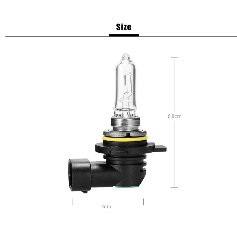 Philips 9012 HIR2 12V 55W PX22d Standard Auto Headlight Halogen DRL Car Original Lamp ECE Approve 9012C1, 1X 5