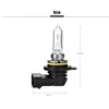 Philips 9012 HIR2 12V 55W PX22d Standard Auto Headlight Halogen DRL Car Original Lamp ECE Approve 9012C1, 1X 5